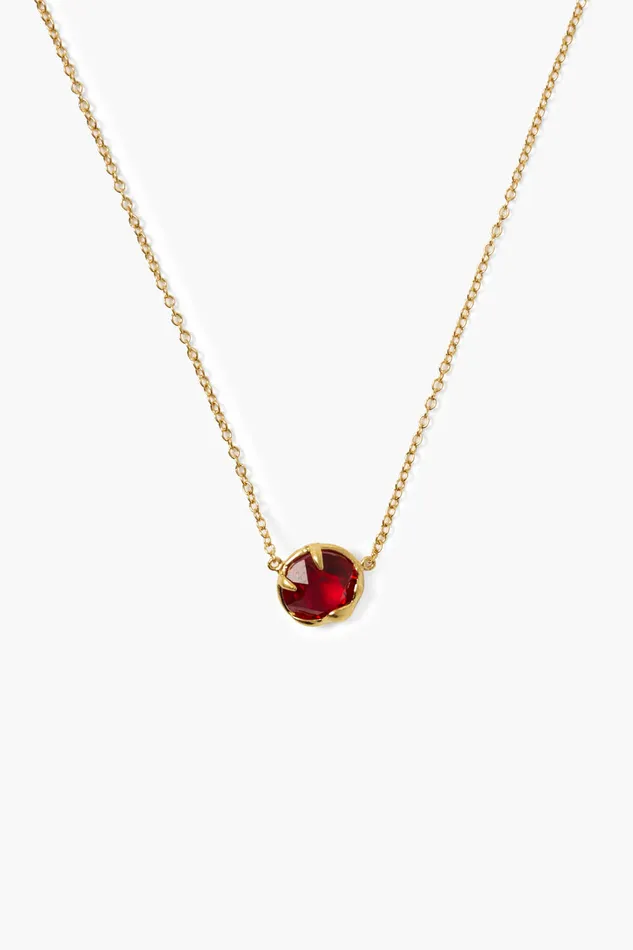 Chan Luu Necklaces January Birthstone Necklace Garnet Crystal 8211 Women
