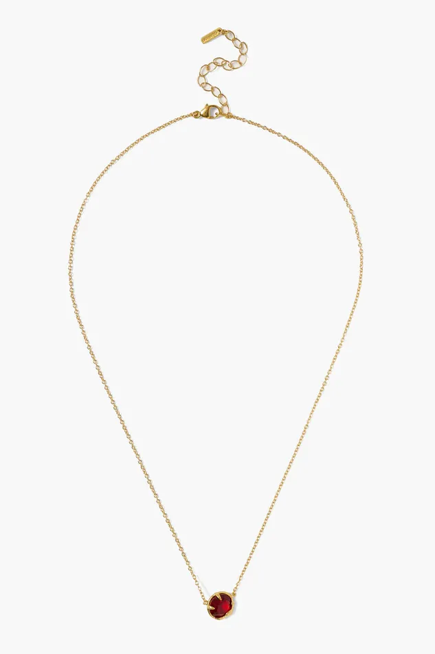 Chan Luu Necklaces January Birthstone Necklace Garnet Crystal 8211 Women