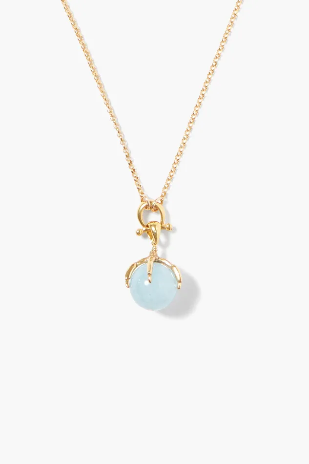 Chan Luu Necklaces Lark Pendant Necklace Aquamarine 8211 Women