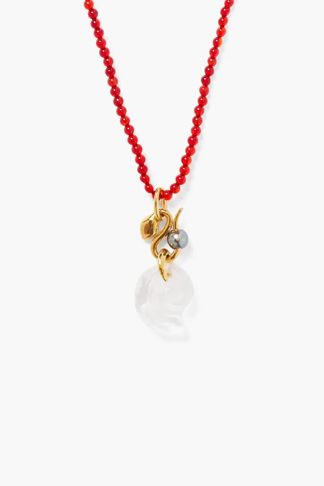 Chan Luu Necklaces Leila Necklace Carnelian 8211 Women