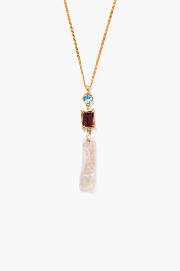 Chan Luu Necklaces Malta Necklace Pearl Mix 8211 Women