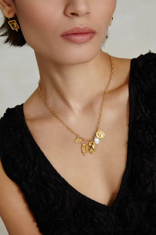 Chan Luu Necklaces Pilar Necklace Gold Mix 8211 Women