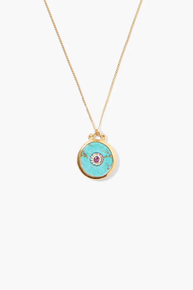 Chan Luu Necklaces Victoria Necklace Petite Turquoise 8211 Women