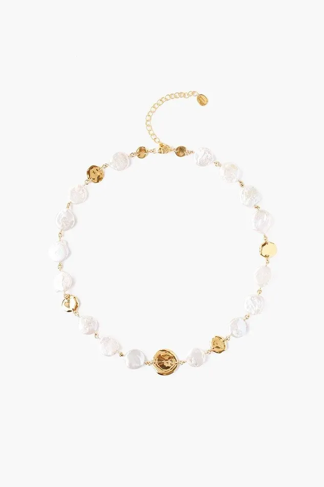 Chan Luu Necklaces White Keshi Pearl Necklace 8211 Women
