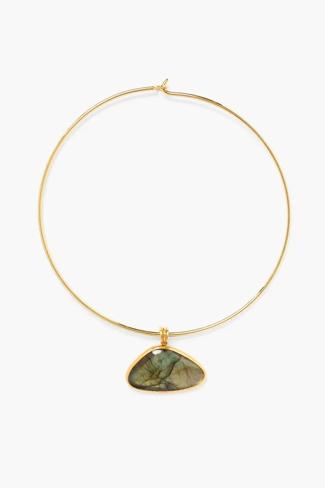 Chan Luu Necklaces Yasmine Collar Necklace Gold 8211 Women