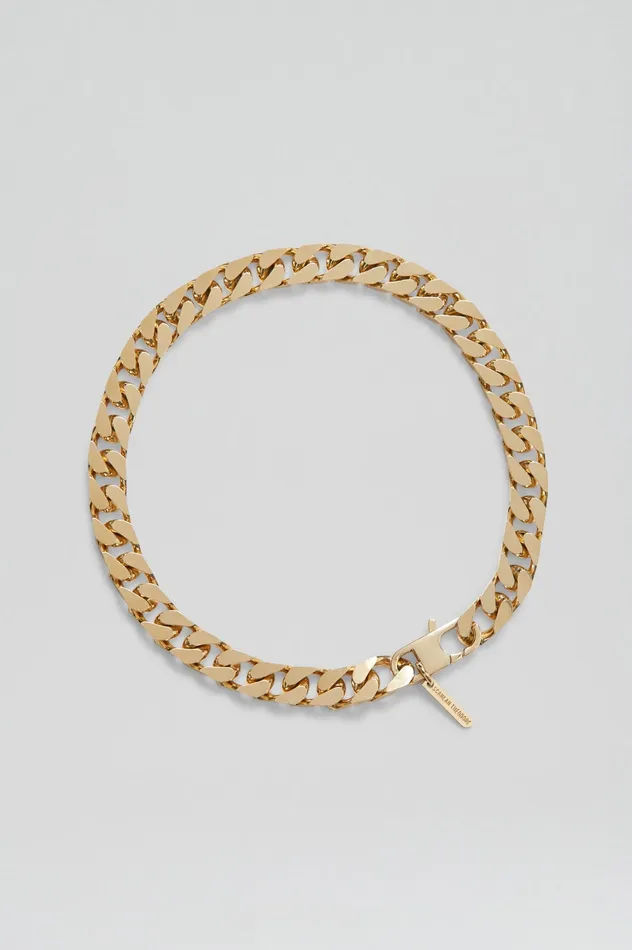 CHUNKY FLAT CHAIN CHOKER LIGHTGOLD Women Jewelry Scanlan Theodore CHUNKY FLAT CHAIN CHOKER LIGHTGOLD Women Jewelry Scanlan Theodore
