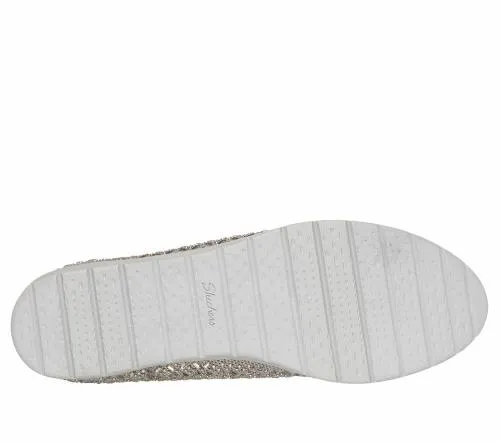 Cleo Flex Wedge 8211 Nova Glam Taupe Women SKECHERS Flats