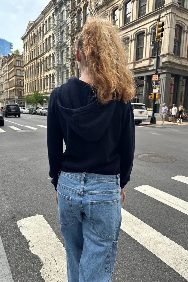 Clothing Alana ZipUp Sweater Brandy Melville SWEATERS