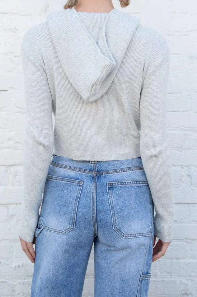 Clothing Arden Crop Hoodie Brandy Melville SWEATPANTS and SWEATSHIRTS