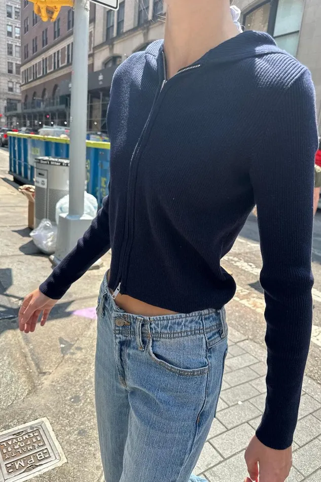 Clothing Arden Crop Hoodie Brandy Melville SWEATPANTS and SWEATSHIRTS