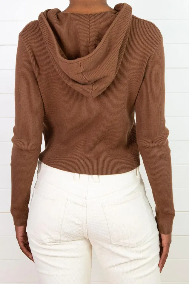 Clothing Arden Crop Hoodie Brandy Melville SWEATPANTS and SWEATSHIRTS