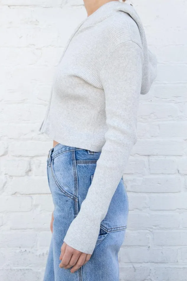 Clothing Arden Crop Hoodie Brandy Melville SWEATPANTS and SWEATSHIRTS