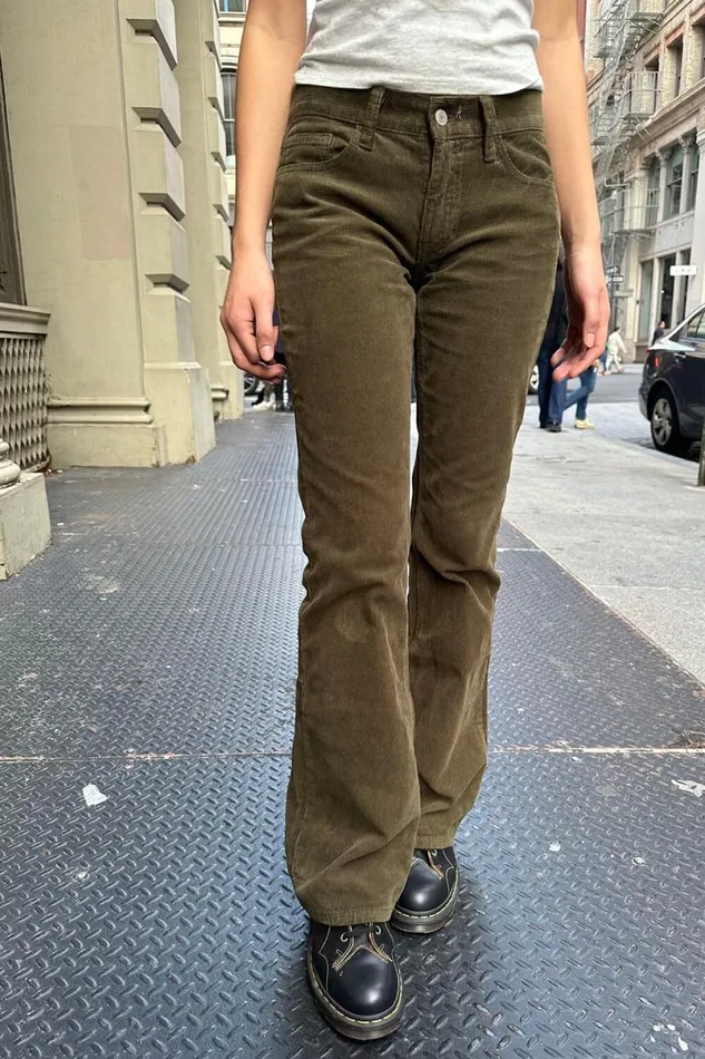 Clothing Brielle Corduroy Pants Brandy Melville PANTS
