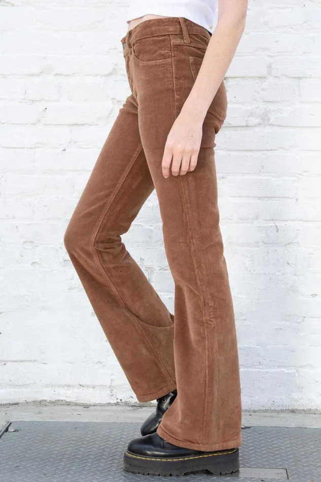 Clothing Brielle Corduroy Pants Brandy Melville PANTS