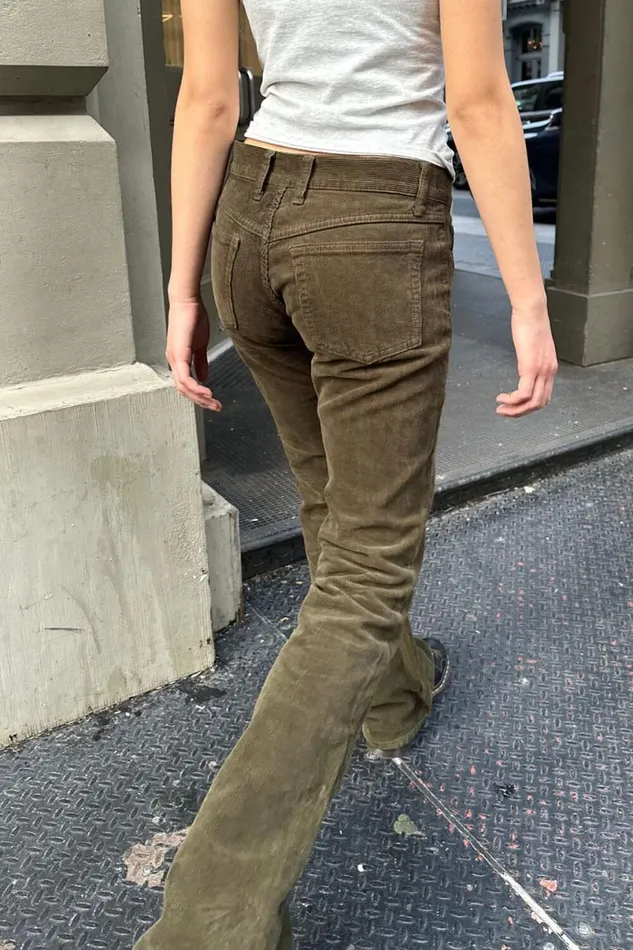 Clothing Brielle Corduroy Pants Brandy Melville PANTS
