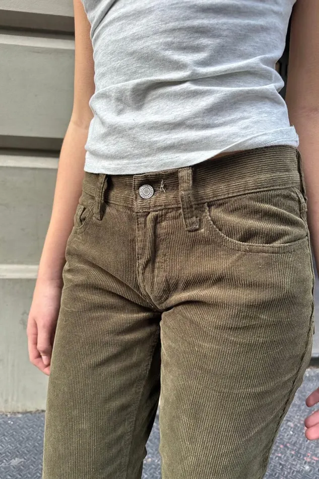 Clothing Brielle Corduroy Pants Brandy Melville PANTS
