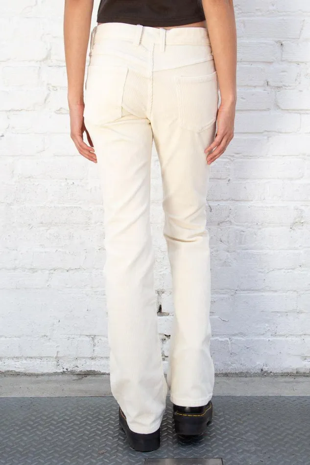 Clothing Brielle Corduroy Pants Brandy Melville PANTS