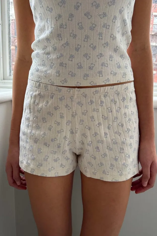 Clothing Emery Teddy Bear Shorts Brandy Melville MATCHING SETS