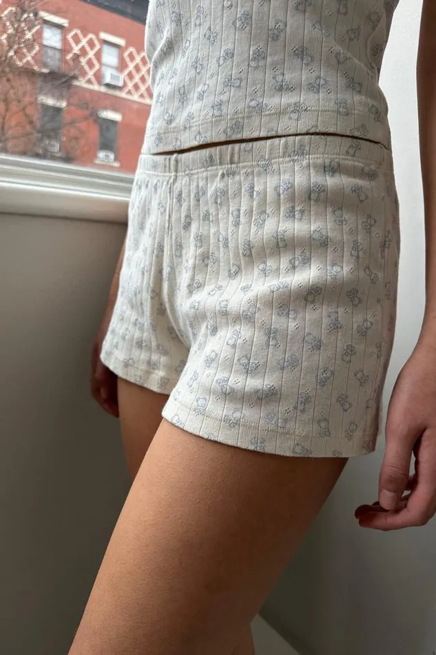 Clothing Emery Teddy Bear Shorts Brandy Melville MATCHING SETS