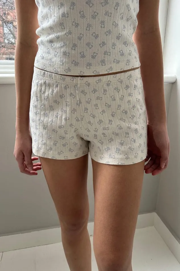 Clothing Emery Teddy Bear Shorts Brandy Melville MATCHING SETS