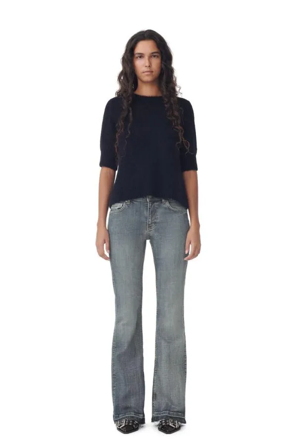 Clothing GANNI Trousers Tint Edge Iry Jeans Tint Wash