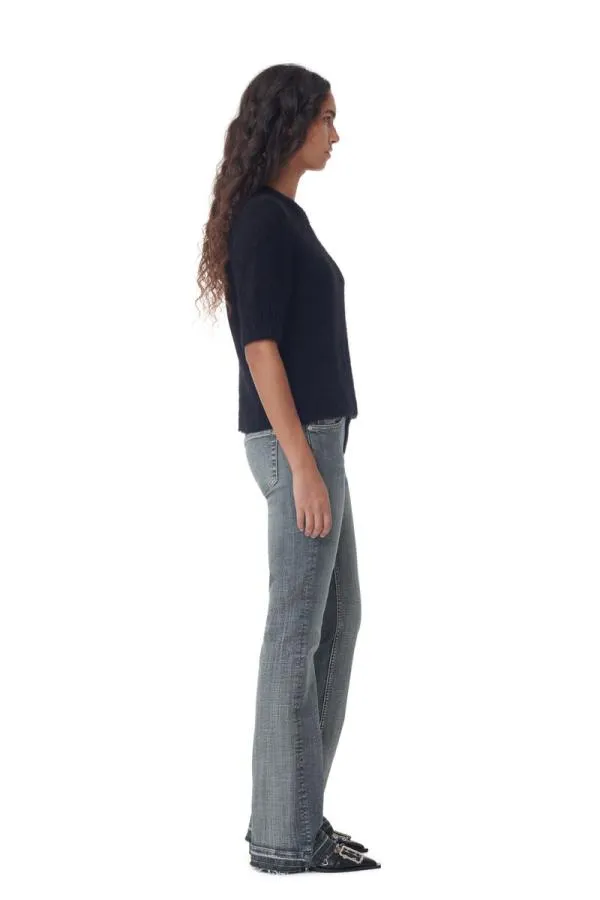 Clothing GANNI Trousers Tint Edge Iry Jeans Tint Wash Clothing GANNI Trousers Tint Edge Iry Jeans Tint Wash