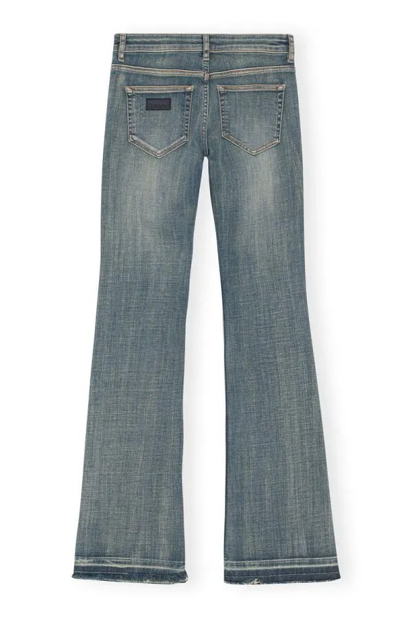 Clothing GANNI Trousers Tint Edge Iry Jeans Tint Wash Clothing GANNI Trousers Tint Edge Iry Jeans Tint Wash