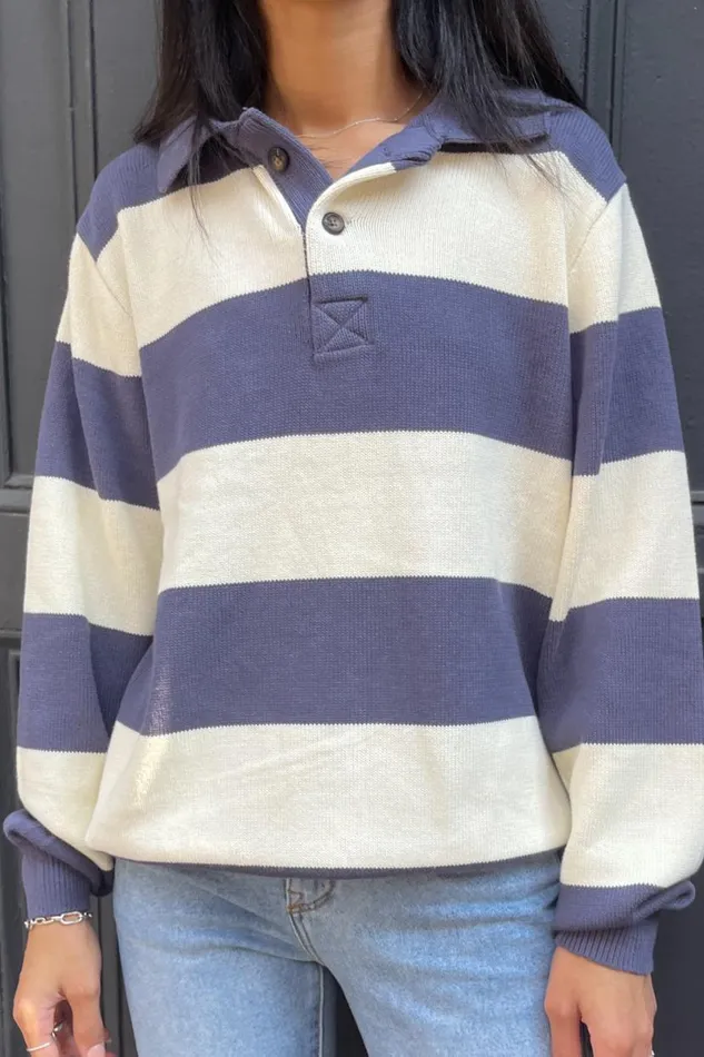 Clothing Katiana Striped Sweater Brandy Melville SWEATERS