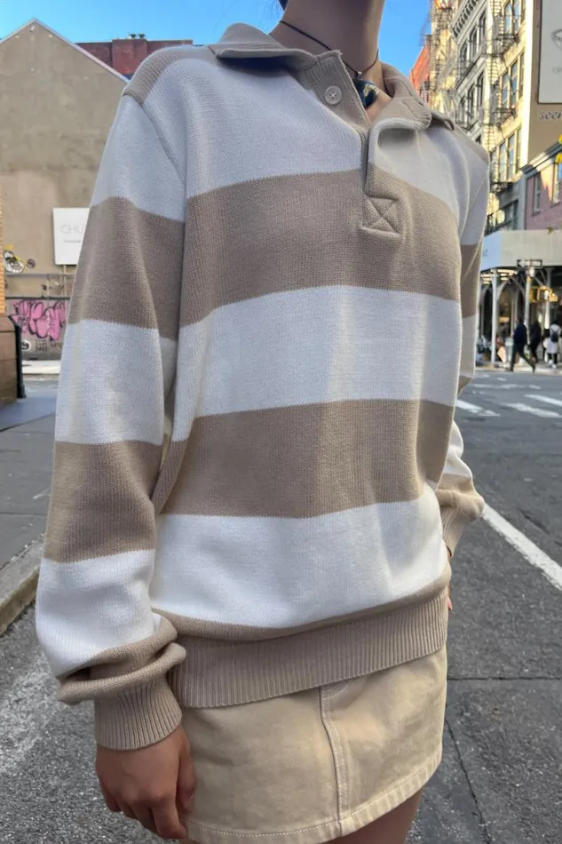 Clothing Katiana Striped Sweater Brandy Melville SWEATERS