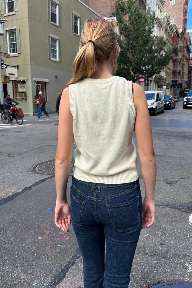 Clothing Marlena Wool Sweater Vest Brandy Melville SWEATERS