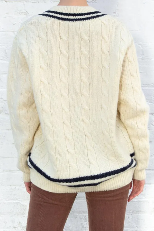 Clothing Nikki Heavy Wool Stripe Sweater Brandy Melville SWEATERS