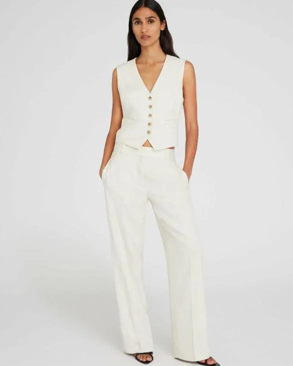 Club Monaco Blazers and Suiting Classic Flawless Vest Sandstone 8211 Women