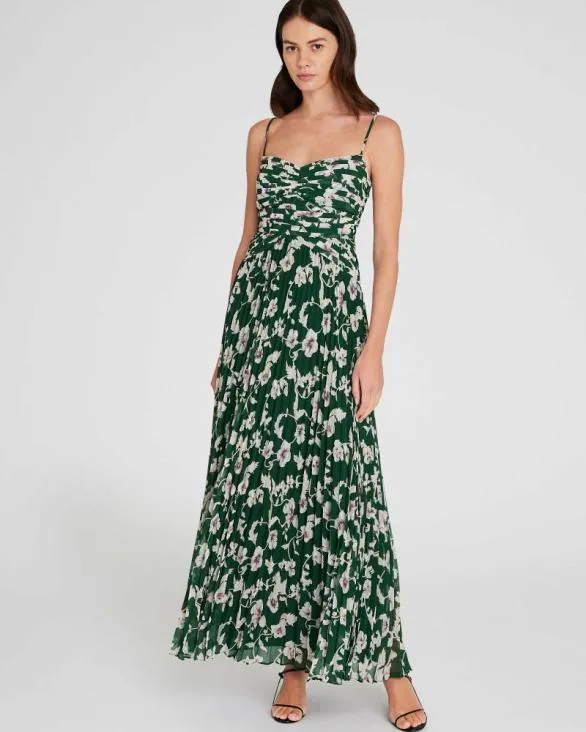 Club Monaco Dresses and Jumpsuits Pleated Occasion Maxi Dress Green Base 8211 Women Club Monaco Dresses and Jumpsuits Pleated Occasion Maxi Dress Green Base 8211 Women