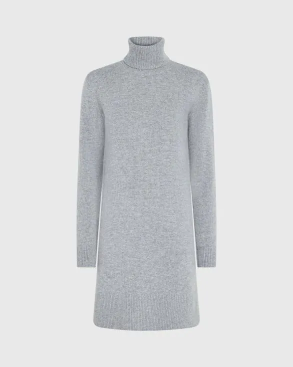 Club Monaco Dresses and Jumpsuits WoolCashmere Blend Mini Turtleneck Dress Medium Heather Grey 8211 Women