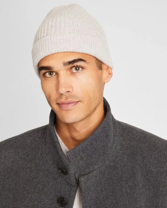 Club Monaco Hats Scarves and Gloves Kensington Cashmere Hat Light Grey 8211 Men