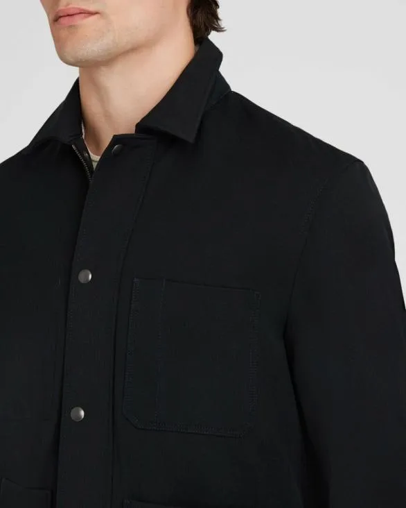 Club Monaco Jackets and Coats Bonded Chore Jacket Charcoal 8211 Men
