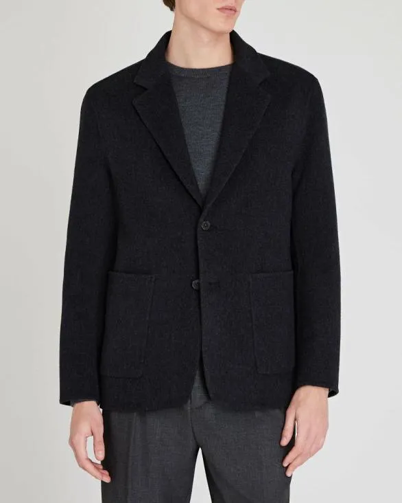 Club Monaco Jackets and Coats Capsule DoubleFaced Cashmere Blend Jacket Charcoal 8211 Men Club Monaco Jackets and Coats Capsule DoubleFaced Cashmere Blend Jacket Charcoal 8211 Men