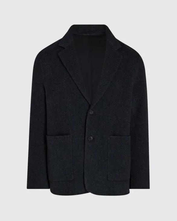 Club Monaco Jackets and Coats Capsule DoubleFaced Cashmere Blend Jacket Charcoal 8211 Men