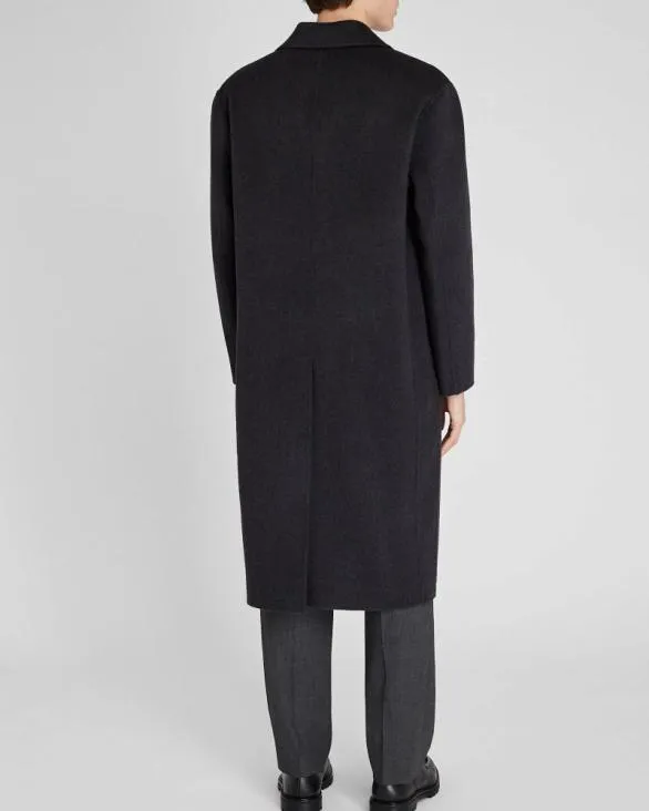 Club Monaco Jackets and Coats Capsule Relaxed SingleBreasted Wool Coat Dark Grey 8211 Men