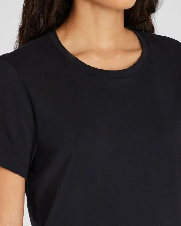 Club Monaco Loungewear The Crew Neck TShirt Black 8211 Women