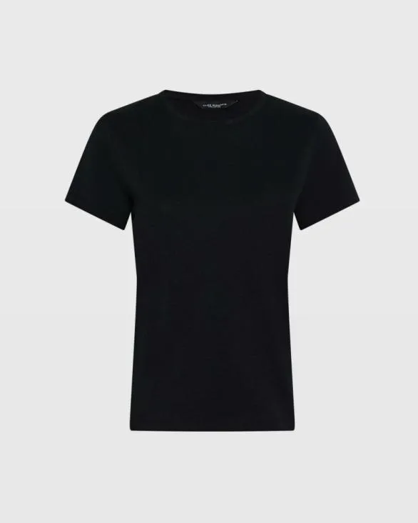 Club Monaco Loungewear The Crew Neck TShirt Black 8211 Women