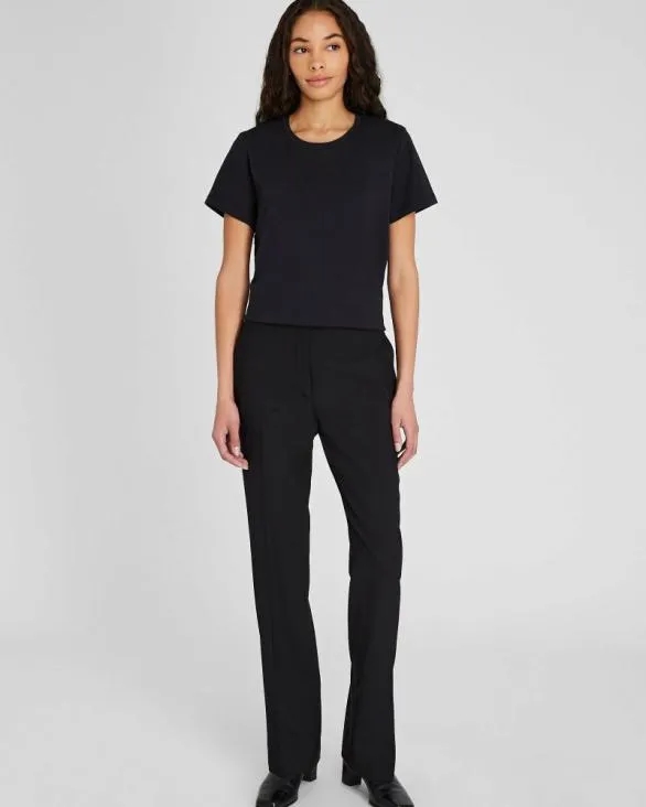 Club Monaco Loungewear The Crew Neck TShirt Black 8211 Women