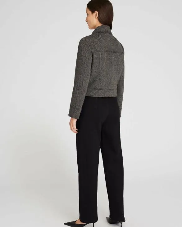 Club Monaco Pants Curved Seam Utility Pant Black 8211 Women