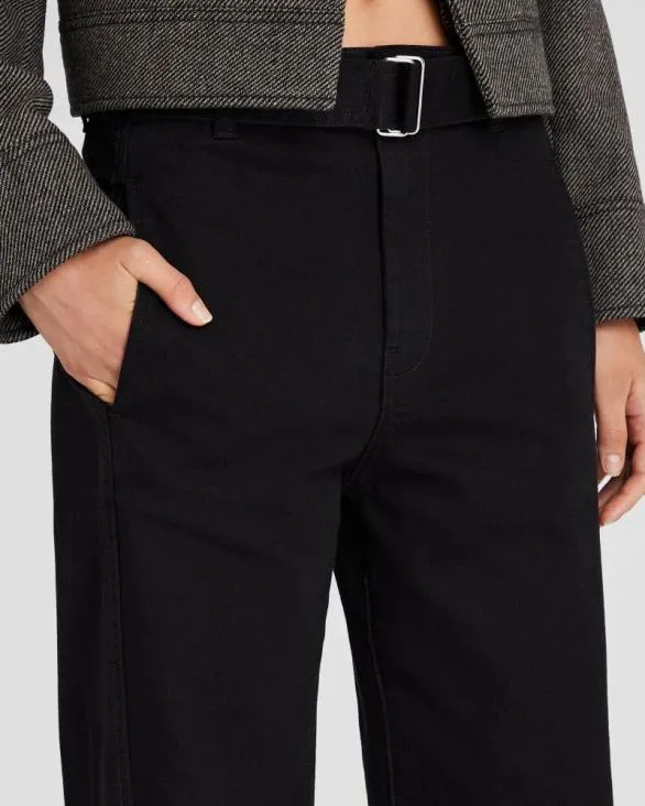 Club Monaco Pants Curved Seam Utility Pant Black 8211 Women