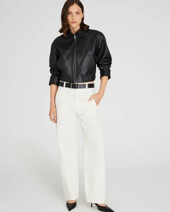 Club Monaco Pants Curved Seam Utility Pant Off White 8211 Women