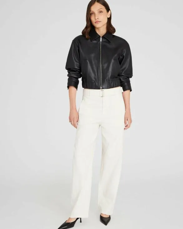 Club Monaco Pants Curved Seam Utility Pant Off White 8211 Women