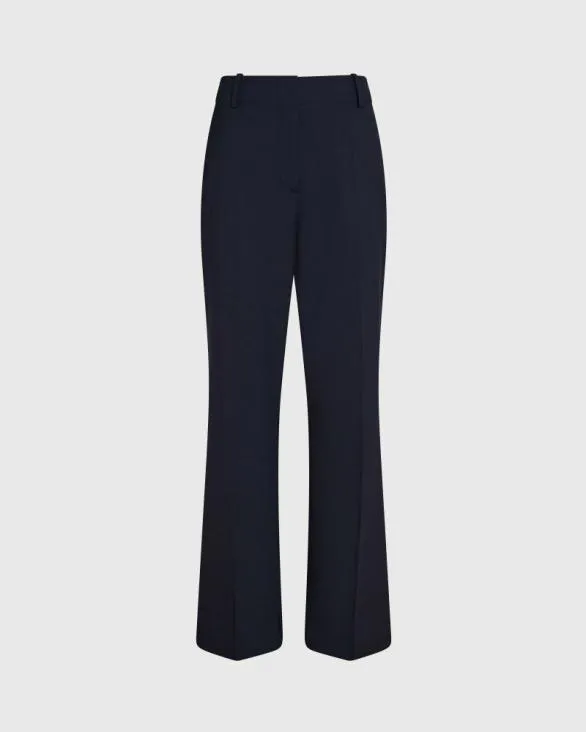 Club Monaco Pants Relaxed Flare Borrem Pant Navy 8211 Women