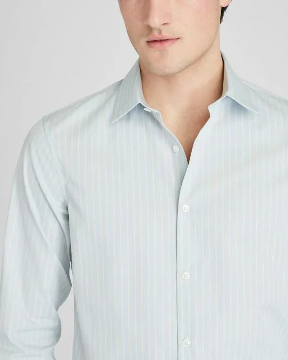 Club Monaco Shirts Fine Cotton Dress Shirt Light Blue Base 8211 Men