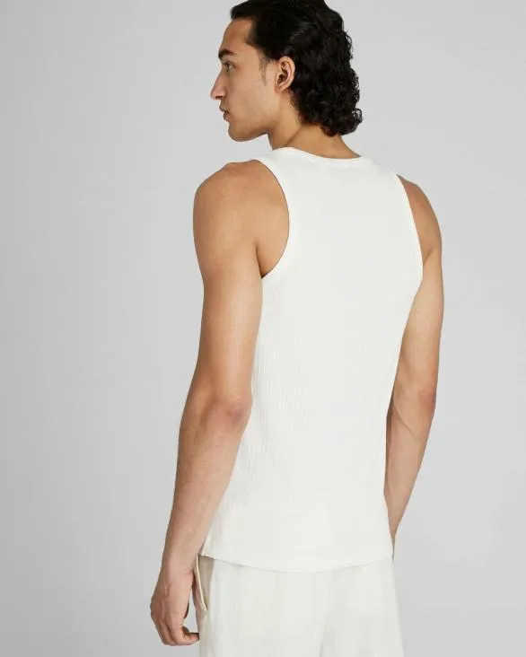 Club Monaco Shirts Ribbed Tank White 8211 Men