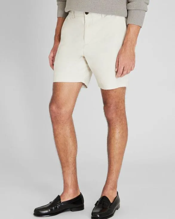 Club Monaco Shorts Baxter 7034 Short Khaki Stone 8211 Men